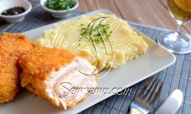 طريقة عمل كوردن بلو في الفرن