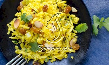 طريقة عمل القرنبيط بالكاري والزبيب