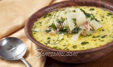 طريقة عمل شوربة البطاطس بالسوسيس