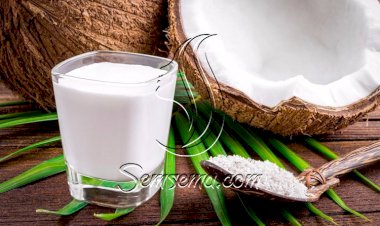 طريقة عمل حليب جوز الهند في المنزل