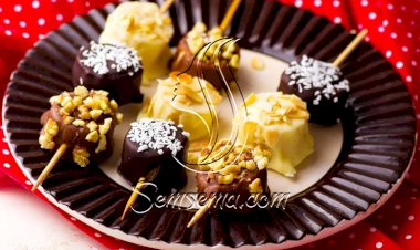 طريقة عمل شيش الموز بالشيكولاتة