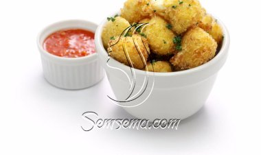 طريقة عمل كرات القرنبيط المقرمشة