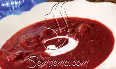 طريقة عمل شوربة البنجر الكريمي