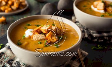 طريقة عمل شوربة القرع الكريمي