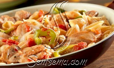 طريقة عمل صدور الدجاج بالمكرونة