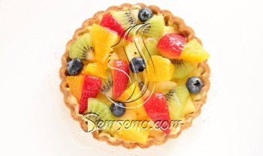 طريقة عمل ميني تارت بالفراولة والكيوي