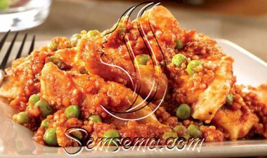 طريقة عمل صدور الدجاج بالبسلة