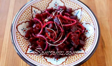 طريقة عمل سلطة البنجر والبصل