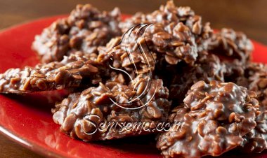 طريقة عمل الكوكيز بدون فرن