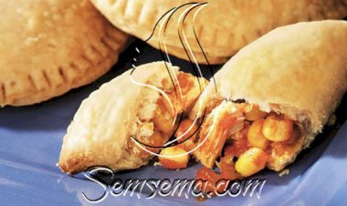 طريقة عمل السمبوسك بالدجاج والذرة