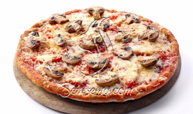 طريقة عمل بيتزا بالمشروم
