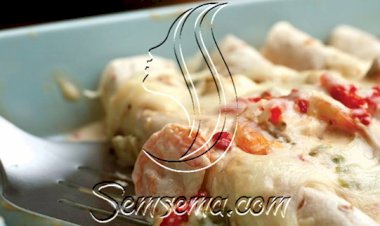 طريقة عمل انشلادا الجمبري المكسيكية بالفلفل الحار