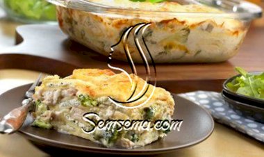 طريقة عمل لازانيا الدجاج بالجبن الموزاريللا