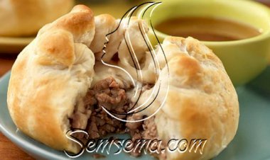 طريقة عمل رولات محشية باللحم والجبن