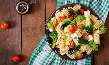 طريقة عمل سلطة مكرونة بالبروكلي والفيتا