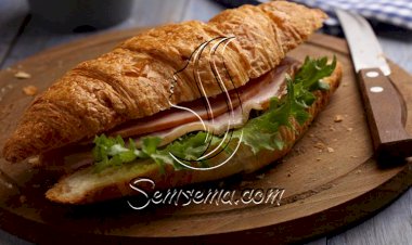 طريقة عمل ساندويتش كرواسون بالرومي المدخن