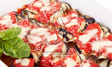 طريقة عمل رولات الباذنجان بالموزاريلا