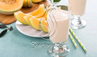 طريقة عمل عصير الكانتالوب باللبن