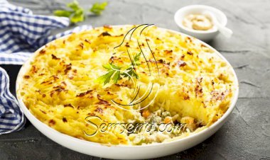 طريقة عمل فطيرة السمك بالبطاطس