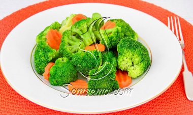 طريقة عمل سلطة البروكلي والجزر للدايت