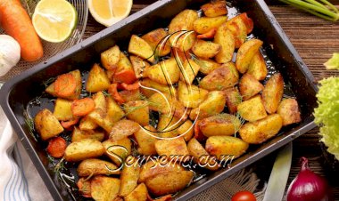 طريقة عمل بطاطس مشوية بالأعشاب