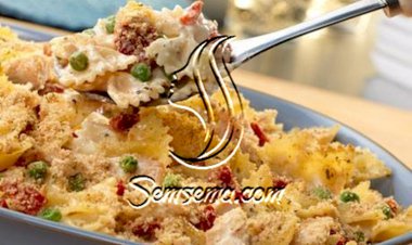 طريقة عمل المكرونة بالتونة