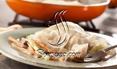 طريقة عمل سمك القد بالخضروات