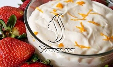 طريقة عمل كريمة المارشميللو بالزبادي