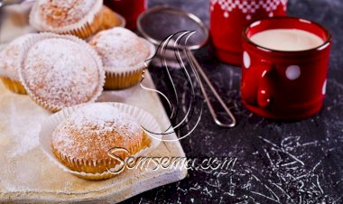 كب كيك الفانيليا في 10 دقائق