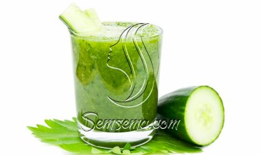 طريقة عمل عصير الخيار بالنعناع والليمون