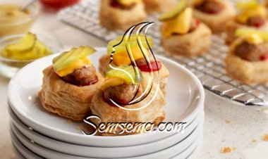 طريقة عمل اكواب الميني تشيز برجر