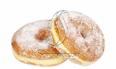 طريقة عمل الدوناتس بالسكر البودرة