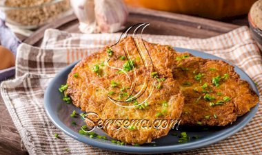 طريقة عمل بان كيك البطاطس بالبصل