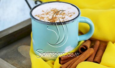 طريقة عمل مشروب اللبن الساخن بالقرفة