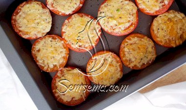 طريقة عمل الطماطم بالبارميزان في الفرن