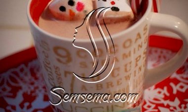 طريقة عمل هوت شوكليت بالمارشميللو للكريسماس