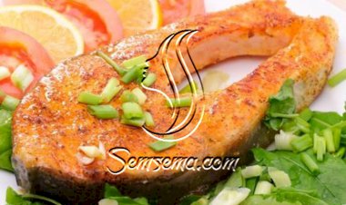 طريقة عمل ستيك سلمون في الفرن