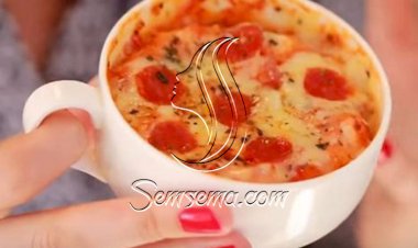 طريقة عمل مج البيتزا