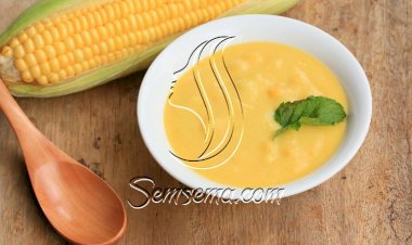 طريقة عمل شوربة الذرة الصفراء