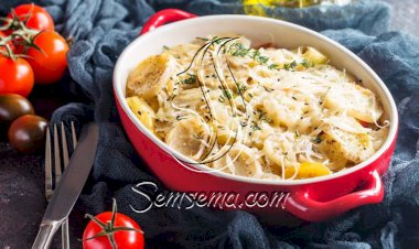 طريقة عمل بطاطس اسكالوب بالجبنة