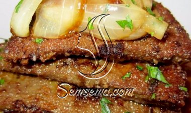 طريقة عمل الكبدة بالبصل والمشروم