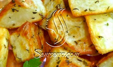 طريقة عمل البطاطس المشوية في الفرن