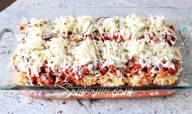 طريقة عمل رولات اللازانيا المحشية