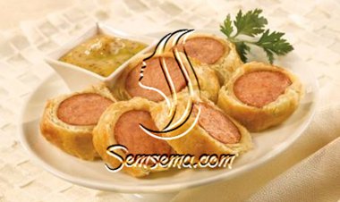 طريقة عمل رولات السوسيس بالمستردة