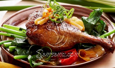 طريقة عمل بط بالبرتقال والزنجبيل