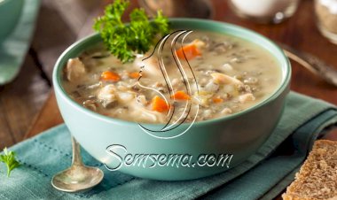 طريقة عمل شوربة الدجاج الكريمي