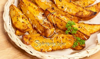 طريقة عمل بطاطس ودجز بالبارميزان