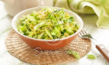 طريقة عمل سلطة الكرنب بالليمون
