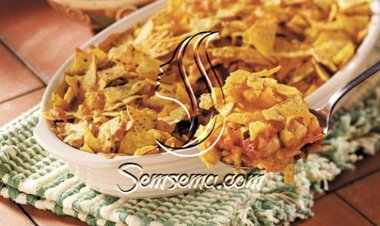 طريقة عمل طاجن الدجاج الحار برقائق التورتيللا