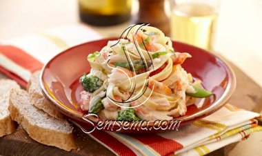 طريقة عمل باستا الكابوريا بالخضروات